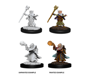 D&D Unpainted Minis Wv6 Male Gnome Wizard