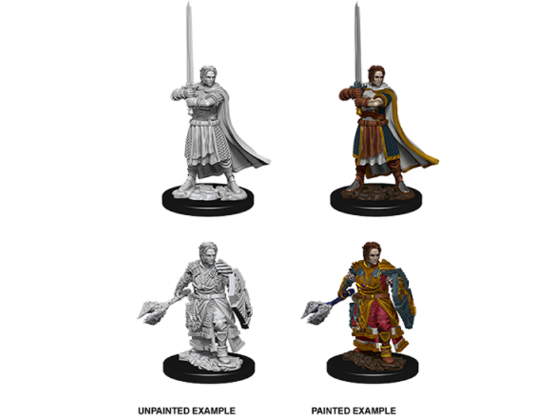 Wizkids D&D Unpainted Minis Wv8 Male Human Cleric
