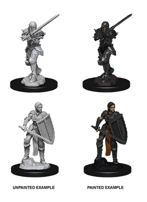 D&D Unpainted Minis Wv9 Female Human Fighter
