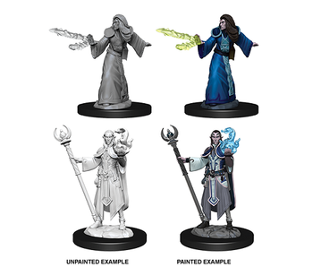 D&D Unpainted Minis Wv9 Male Elf Wizard