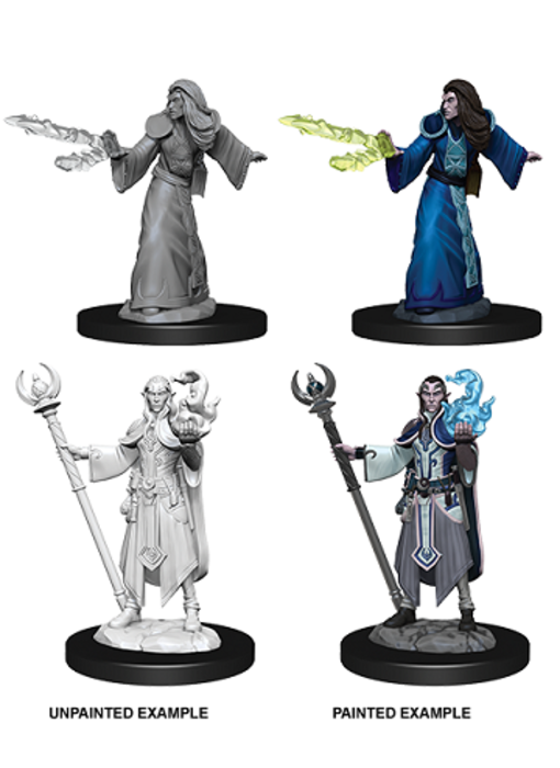 D&D Unpainted Minis Wv9 Male Elf Wizard