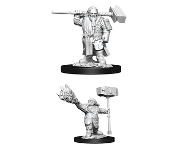 D&D Unpainted Minis Wv11 Male Dwarf Cleric