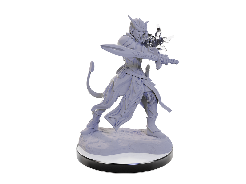 Wizkids D&D Unpainted Minis Wv22 Tiefling Warlocks
