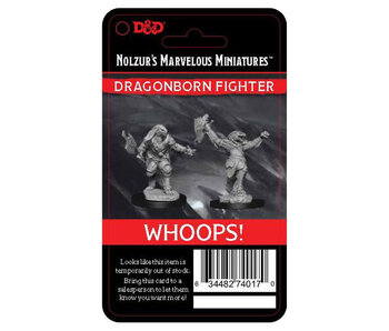 D&D Unpainted Minis Wv12.5 Retail Reorder Cards