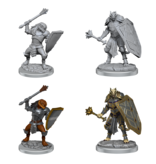 Wizkids D&D Unpainted Minis Wv18 Dragonborn Clerics