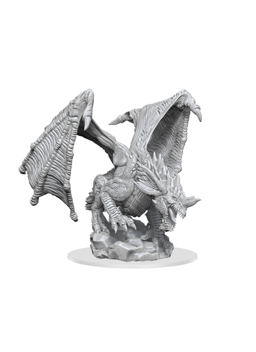D&D Unpainted Minis Wv15 Young Blue Dragon