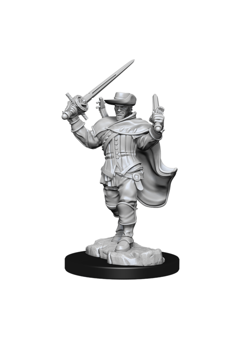 D&D Unpainted Minis Wv15 Human Bard Male