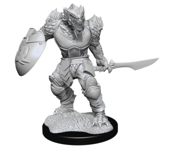 D&D Unpainted Minis Wv15 Dragonborn Fighter Male