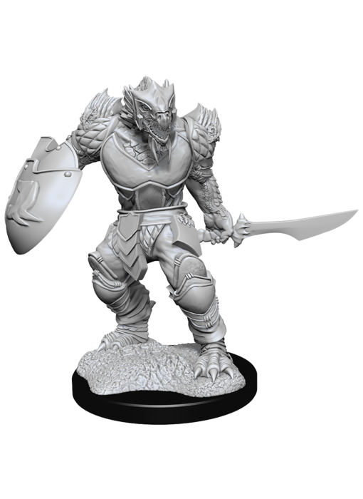 D&D Unpainted Minis Wv15 Dragonborn Fighter Male