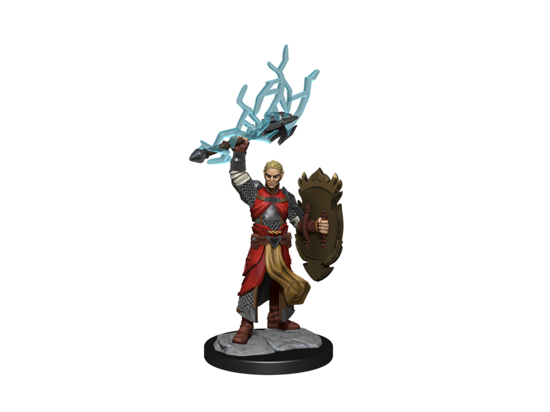 Wizkids D&D Unpainted Minis Wv14 Half-elf Paladin Male