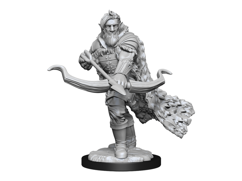 Wizkids D&D Unpainted Minis Wv14 Firbolg Ranger Male