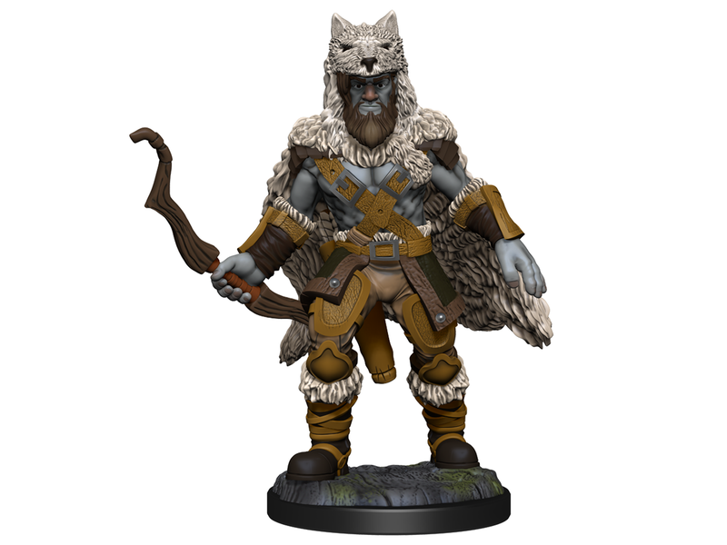 Wizkids D&D Unpainted Minis Wv14 Firbolg Ranger Male