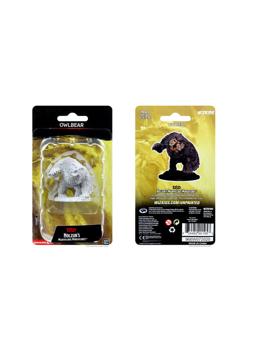 D&D Unpainted Minis Wv12.5 Owlbear