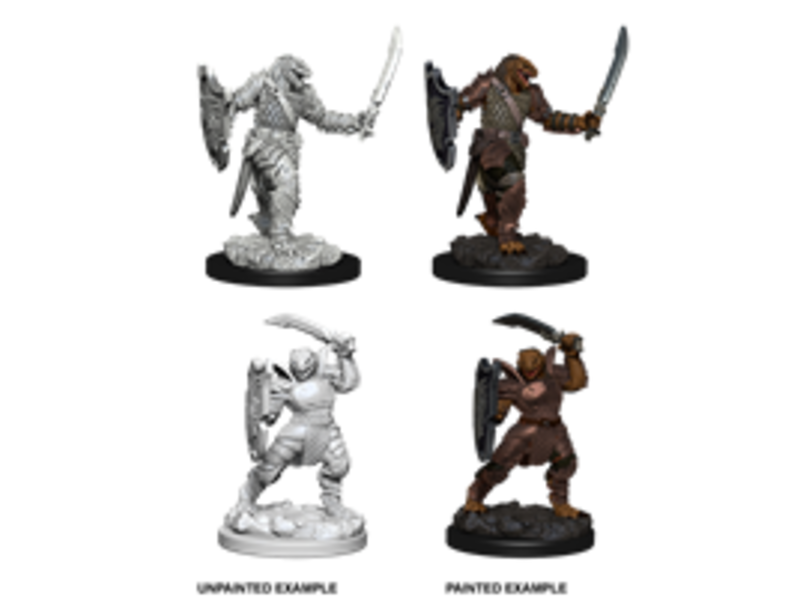 Wizkids D&D Unpainted Minis Wv5 Dragonborn Female Paladin
