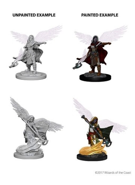 D&D Unpainted Minis Wv4 Aasimar Female Wizard