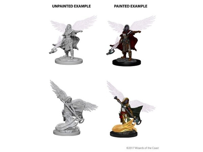 Wizkids D&D Unpainted Minis Wv4 Aasimar Female Wizard