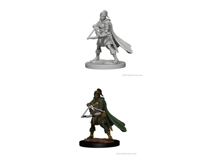 Wizkids D&D Unpainted Minis Wv1 Female Human Ranger