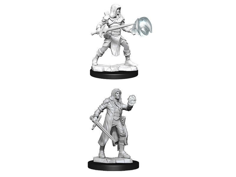 Wizkids D&D Unpainted Minis Wv13 Fighter/wizard Male