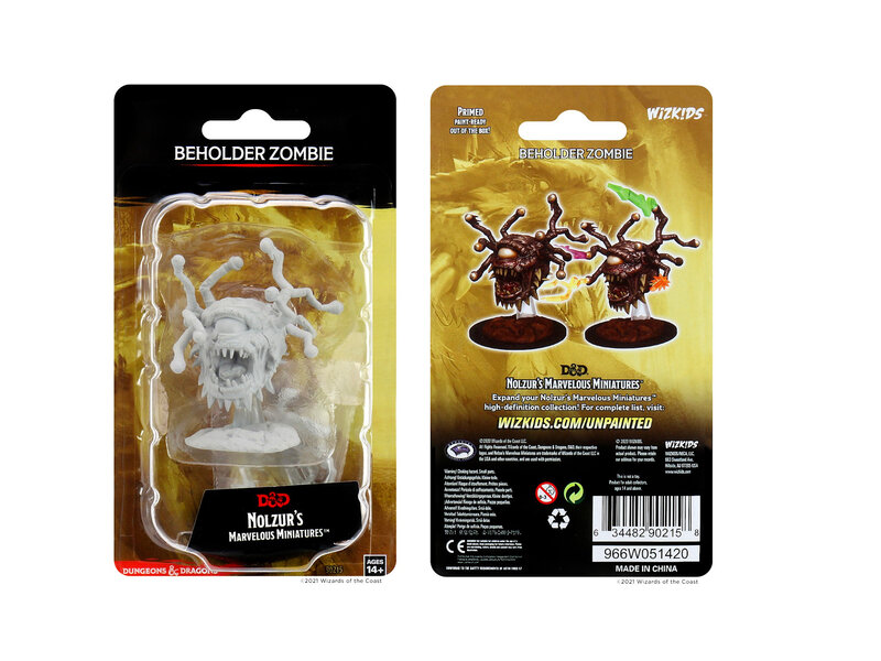 Wizkids D&D Unpainted Minis Wv12.5 Beholder Zombie
