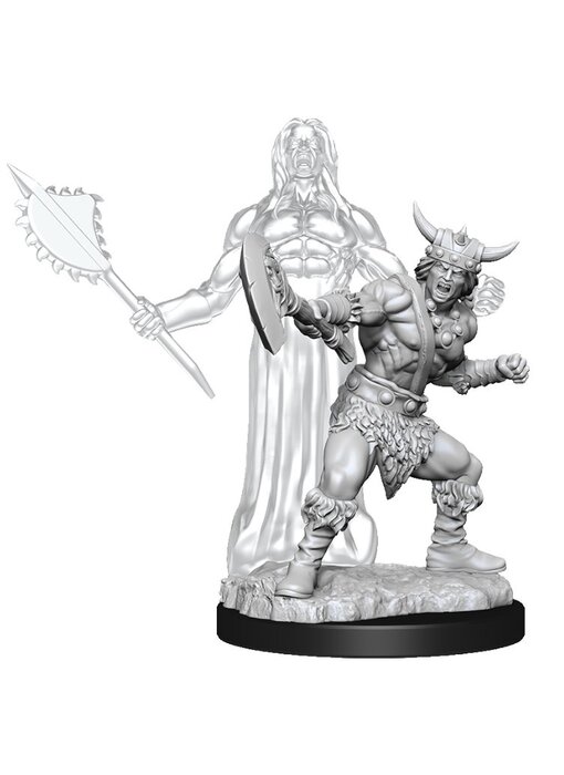D&D Unpainted Minis Wv11 Male Human Barbarian