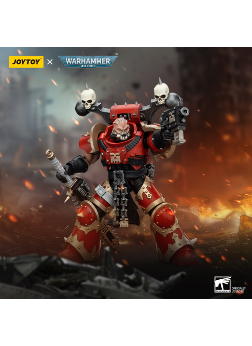 Khorne Berzerker with Eviscerator Chainsword World Eaters Joy Toy