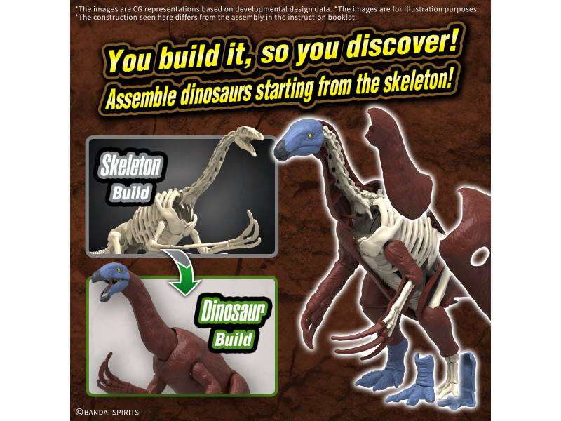 Bandai Therizinosaurus PLANNOSAURUS Bandai