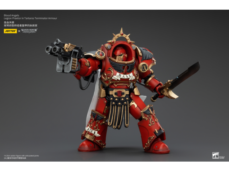 Joy Toy Legion Praetor in Tartaros Terminator Armour Blood Angels Joy Toy