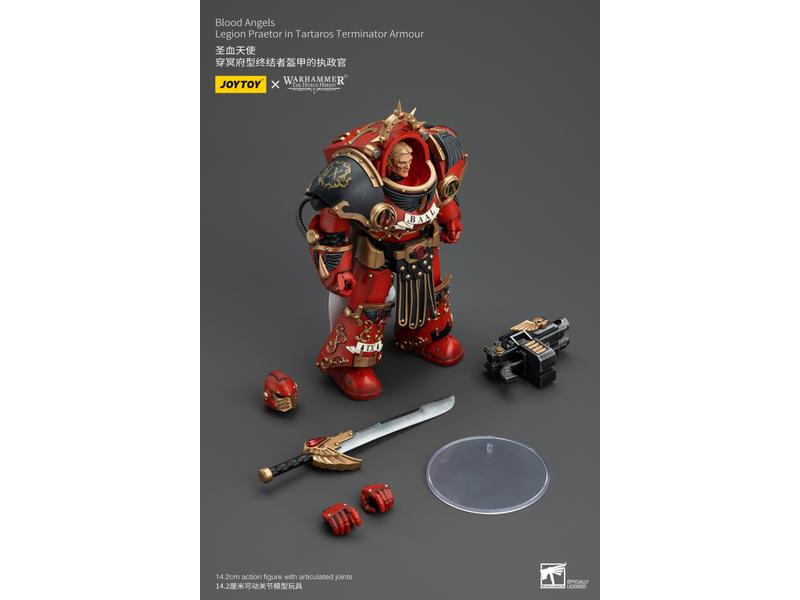 Joy Toy Legion Praetor in Tartaros Terminator Armour Blood Angels Joy Toy
