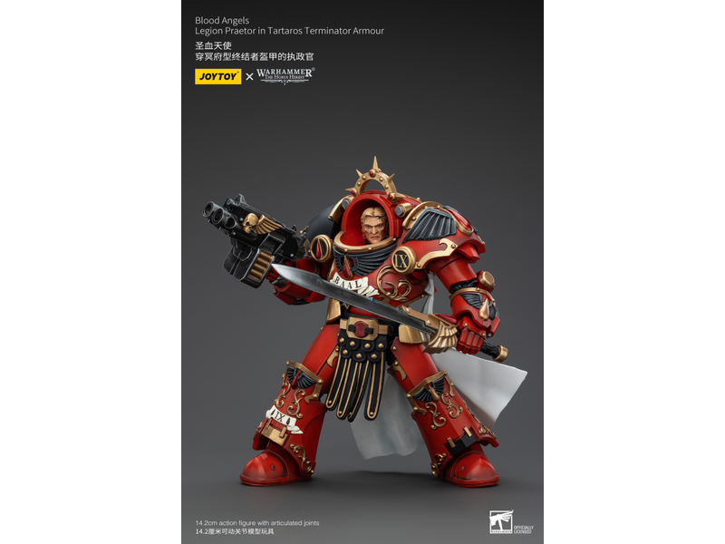 Joy Toy Legion Praetor in Tartaros Terminator Armour Blood Angels Joy Toy