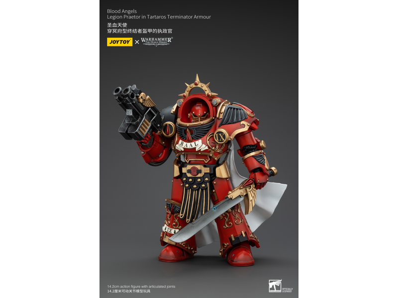 Joy Toy Legion Praetor in Tartaros Terminator Armour Blood Angels Joy Toy