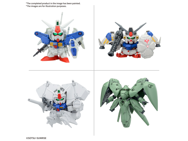 Bandai BB SENSHI MOBILE SUIT GUNDAM 0083 STARDUST MEMORY SET Bandai