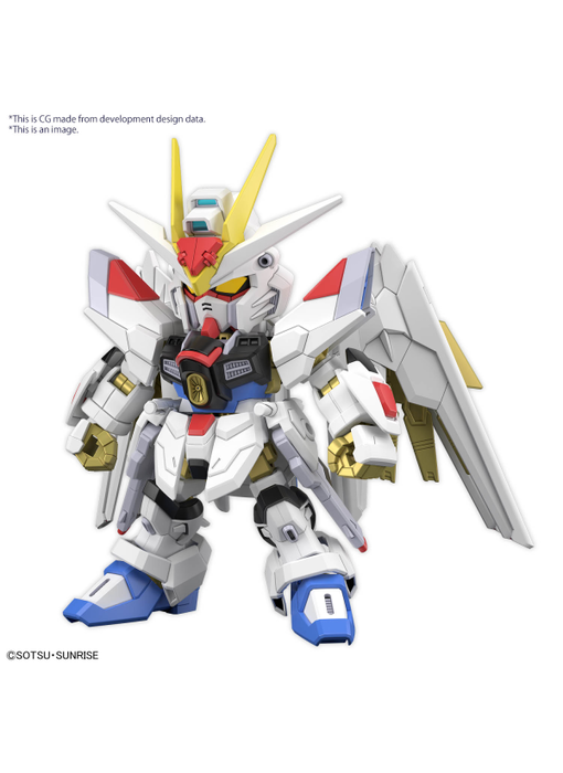 MIGHTY STRIKE FREEDOM GUNDAM SD GUNDAM CROSS SILHOUETTE Bandai