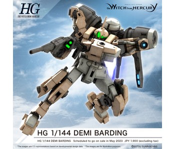 DEMI BARDING HG 1/144 Bandai