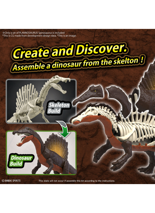 Spinosaurus PLANNOSAURUS Bandai