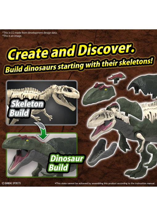Giganotosaurus PLANNOSAURUS Bandai