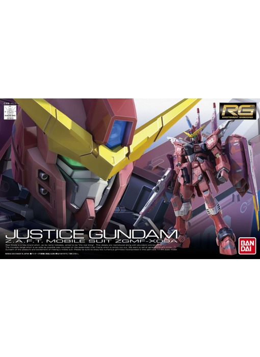 #09 Justice Gundam RG 1/144 Bandai