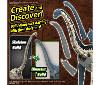 Brachiosaurus PLANNOSAURUS Bandai