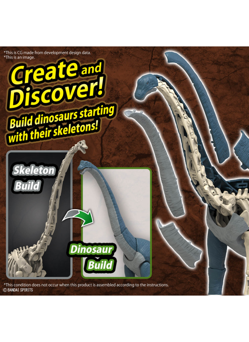 Brachiosaurus PLANNOSAURUS Bandai