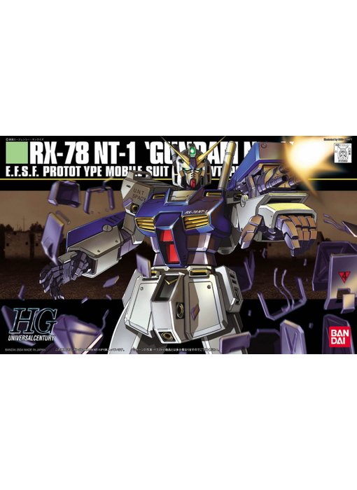 #47 RX-78 NT-1 Gundam HGUC 1/144 Bandai