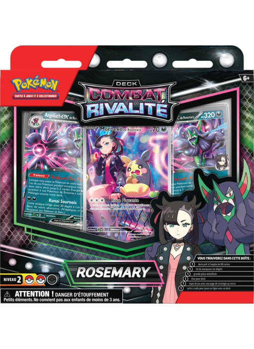 Pokémon Rival Battle Deck - Marnie (FRENCH)