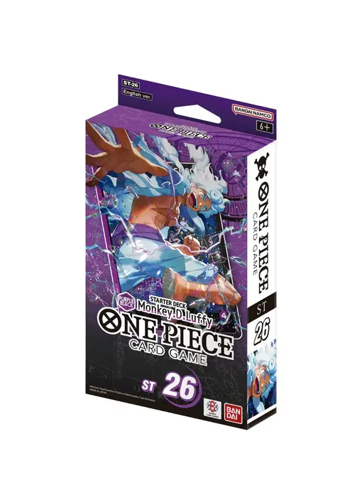 One Piece CG ST-26 Purple/Black Monkey.D.Luffy Starter Deck (EN)