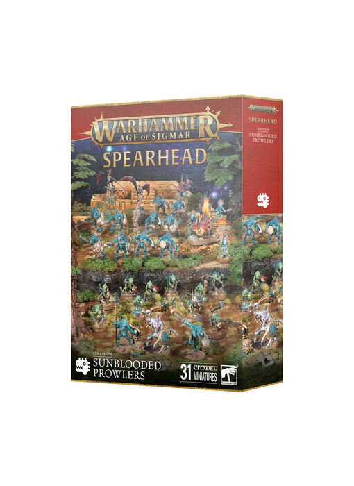 Spearhead Seraphon Sunblooded Prowlers (PRE ORDER) (Release June 14)