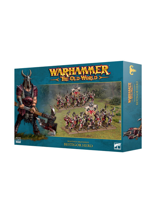 Beastmen Brayherds Bestigor Herd (PRE ORDER) (Release June 14)