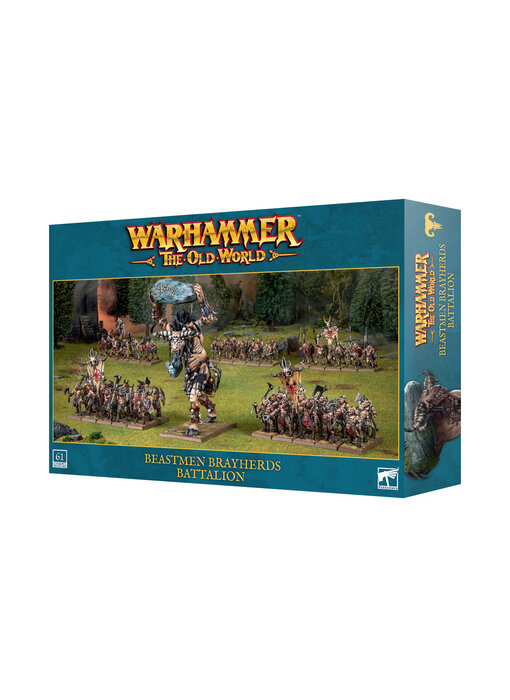 Battalion Beastmen Brayherds (PRE ORDER) (Release June 14)