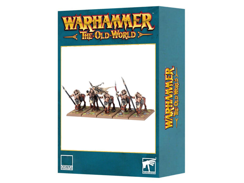 Games Workshop Beastmen Brayherd Scentigor Herd Command (PRE ORDER) (Release June 21)