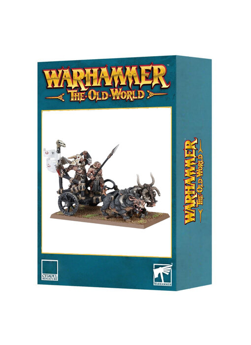 Beastmen Brayherds Tuskgor Chariot (PRE ORDER) (Release June 21)