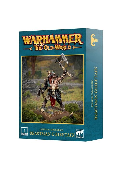 Beastmen Brayherds Beastmen Chieftain (PRE ORDER) (Release June 21)