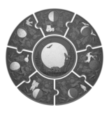 Monnaie Royale Canadienne Fine Silver Puzzle Coin Set - Moon Phases