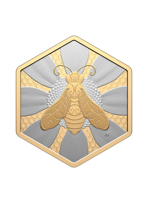 $20 Fine Silver Coin – Nature’s Delight: Honey Bee