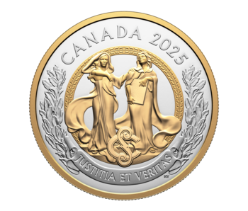 $20 Fine Silver Coin – Allegories of Justice and Truth